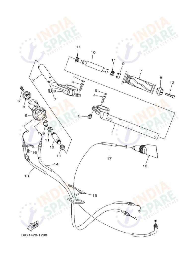 STEERING HANDLE & CABLE